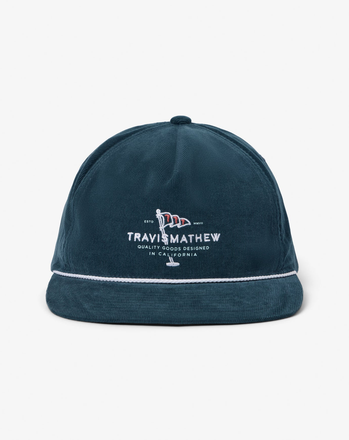 Mood Indigo/Vintage Indigo Travis Mathew One For The Money Snapback Hat