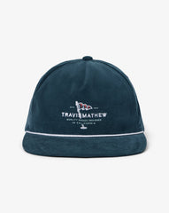 Mood Indigo/Vintage Indigo Travis Mathew One For The Money Snapback Hat