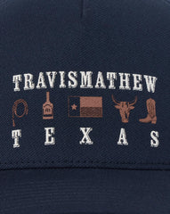 Total Eclipse Travis Mathew Texas Toasty Snapback Hat