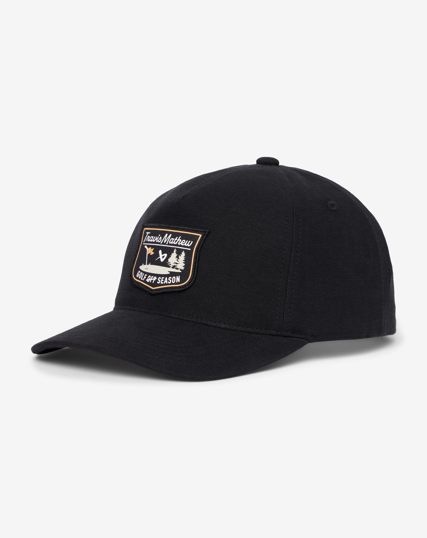 Black Travis Mathew Lucky Shot Snapback Hat