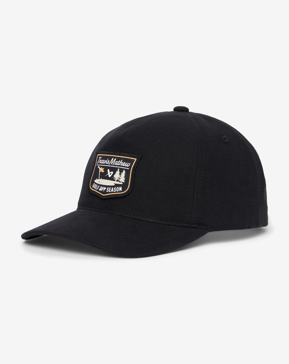 Black Travis Mathew Lucky Shot Snapback Hat