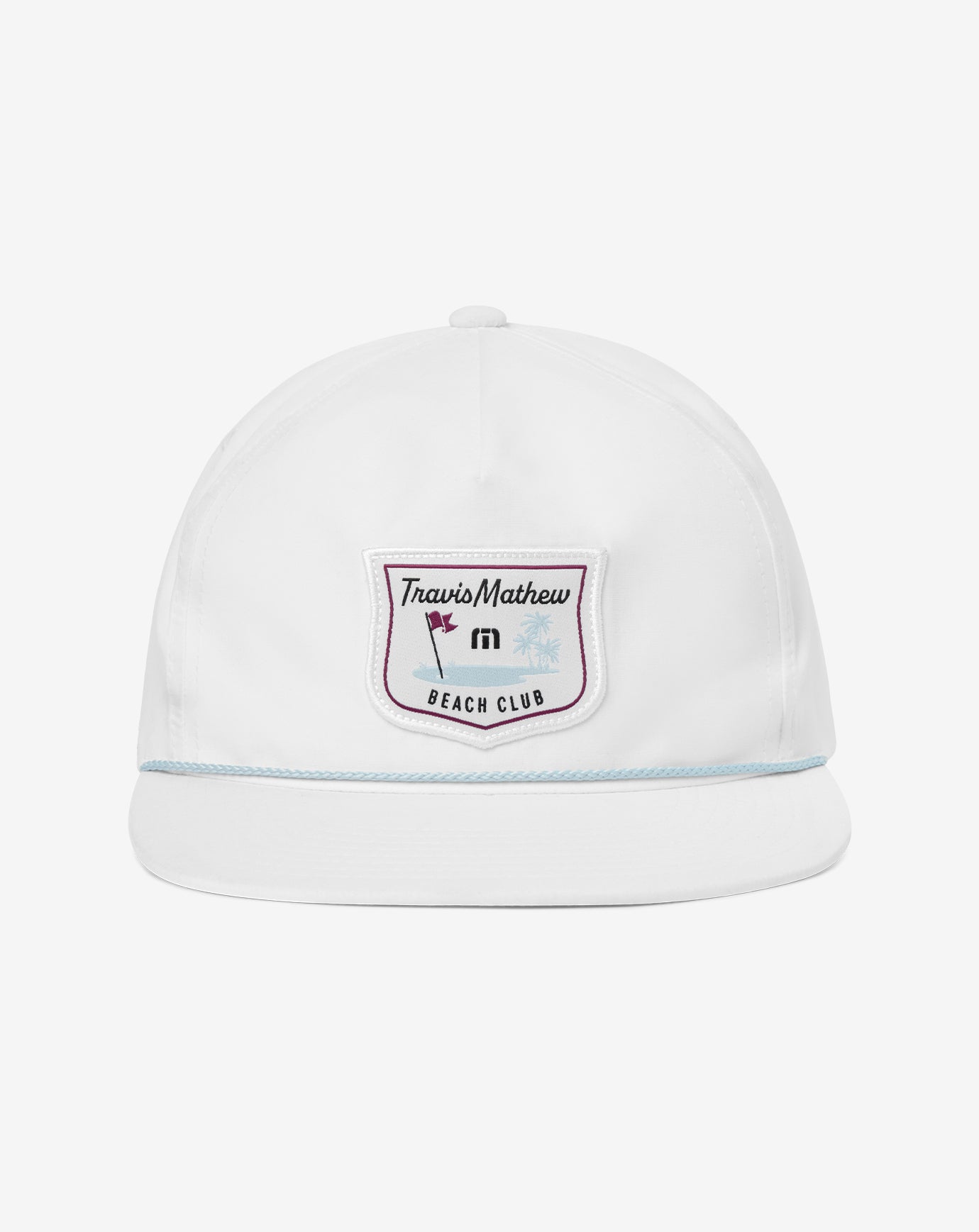 White Travis Mathew TM Beach Club Snapback Hat