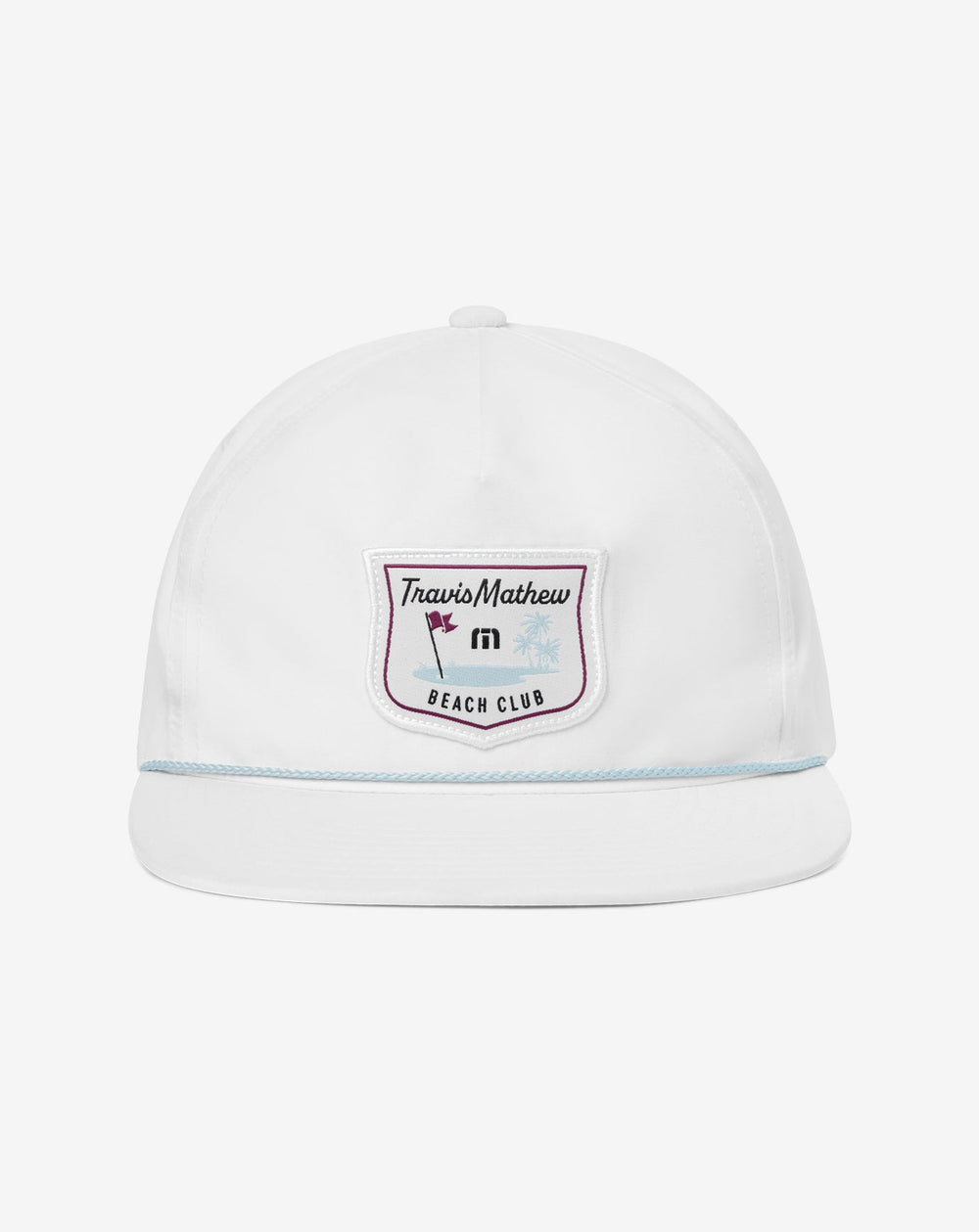 White Travis Mathew TM Beach Club Snapback Hat