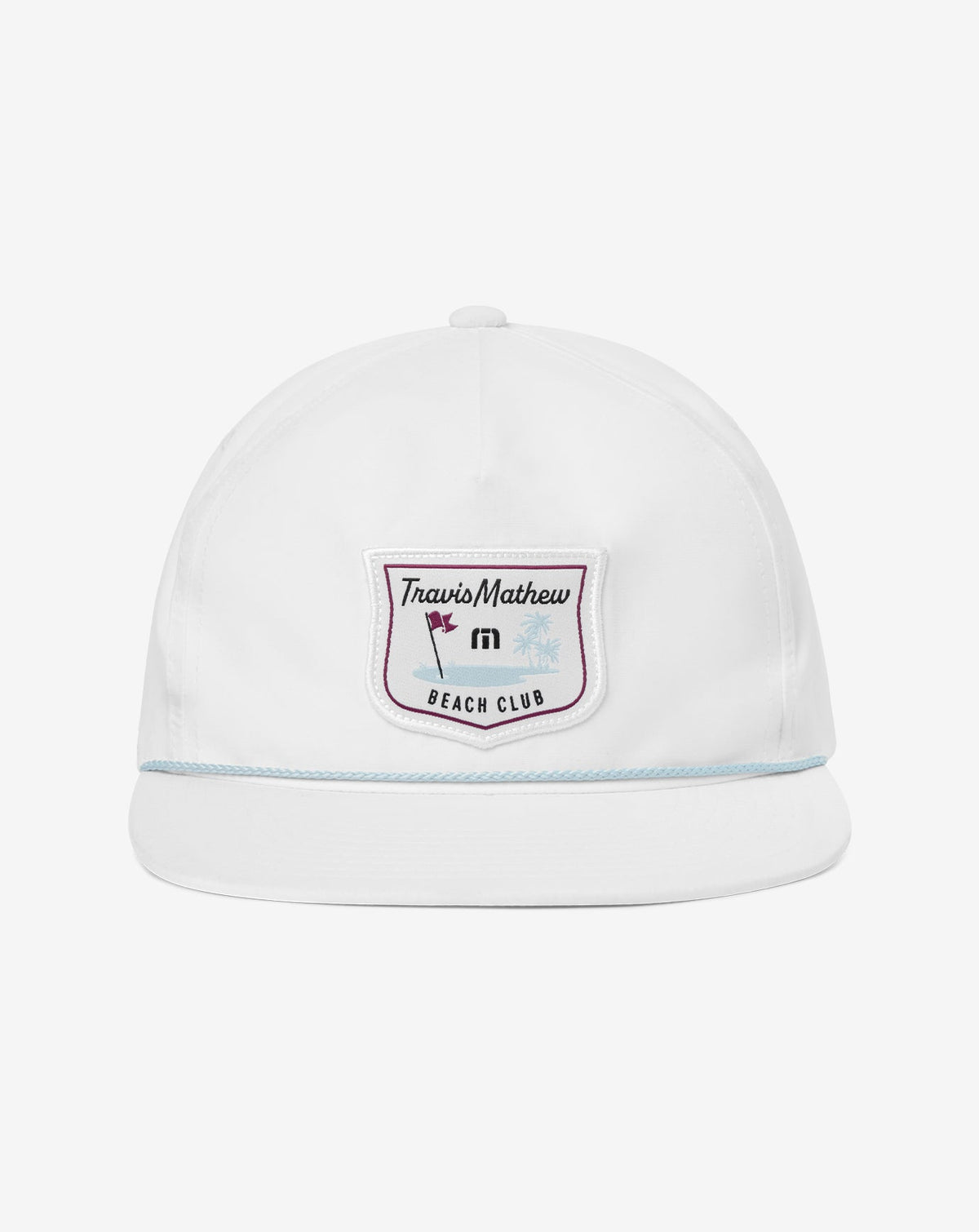 White Travis Mathew TM Beach Club Snapback Hat
