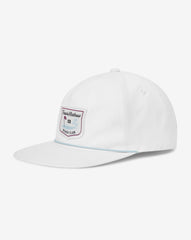 White Travis Mathew TM Beach Club Snapback Hat