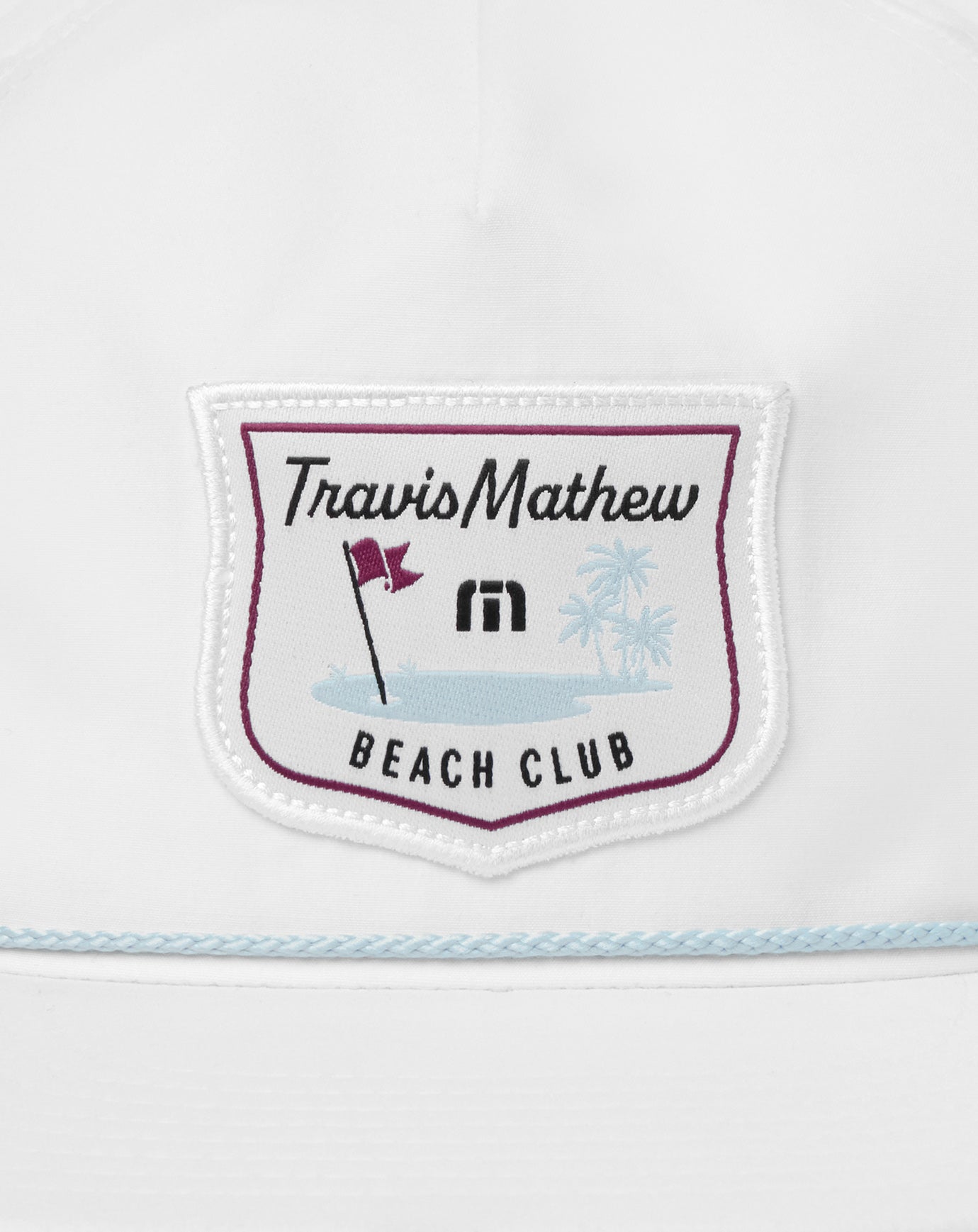 White Travis Mathew TM Beach Club Snapback Hat