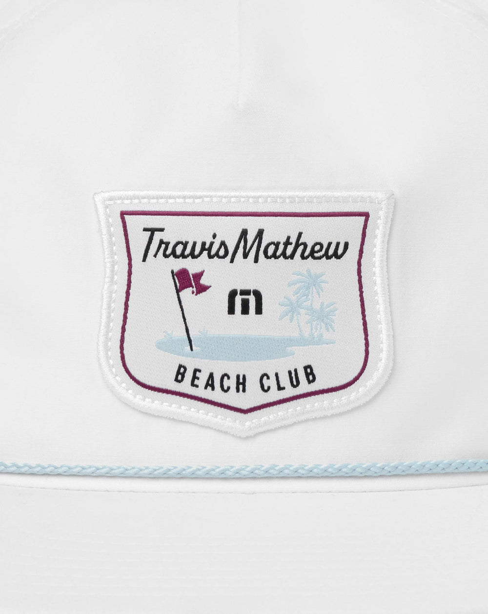 White Travis Mathew TM Beach Club Snapback Hat