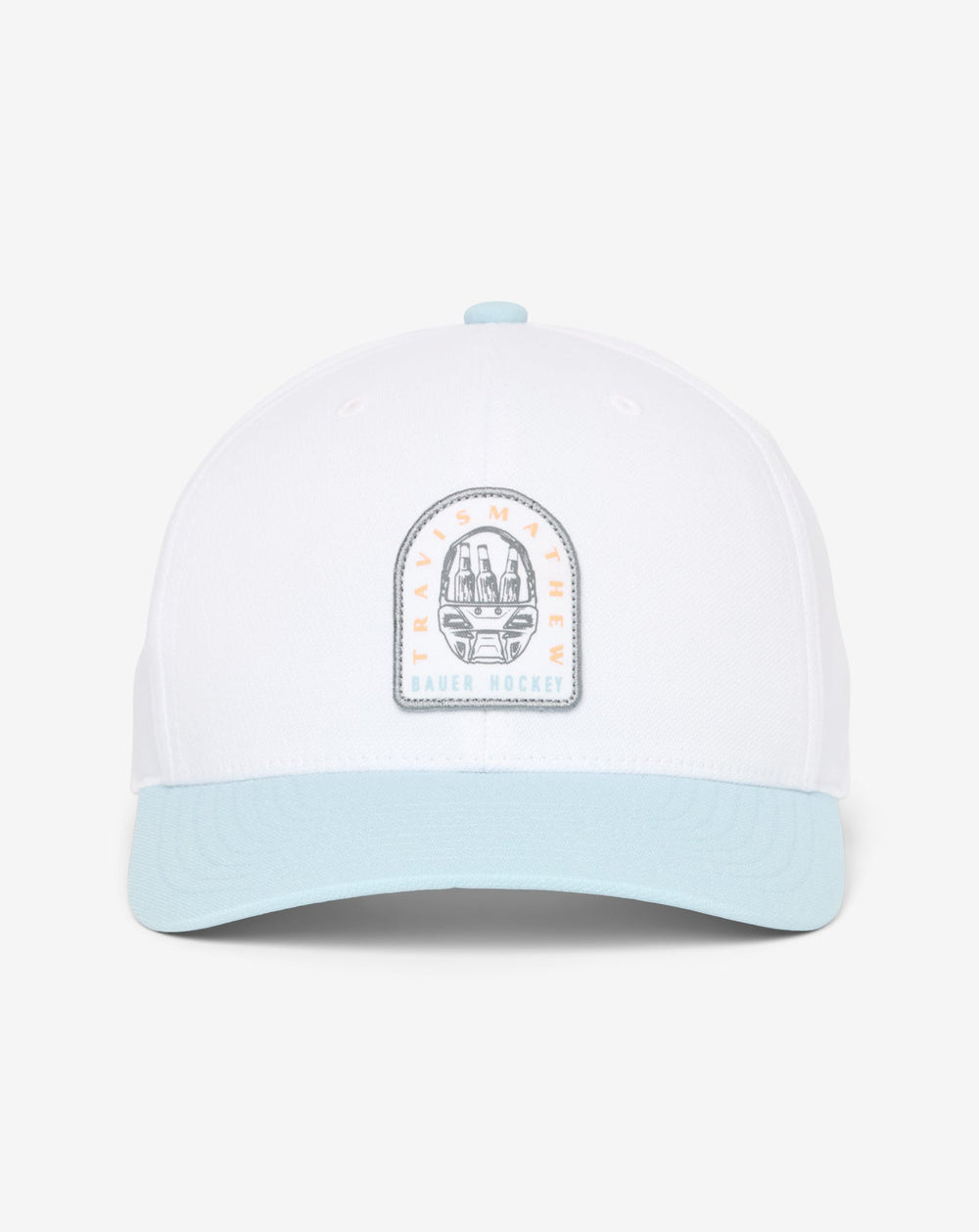White Travis Mathew Glove Save Snapback Hat