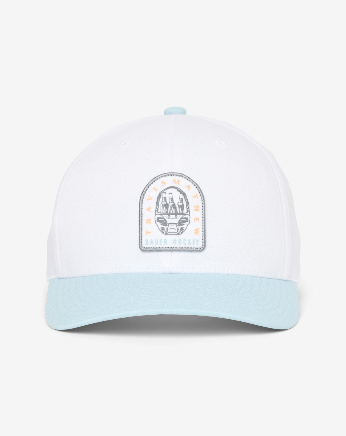 White Travis Mathew Glove Save Snapback Hat