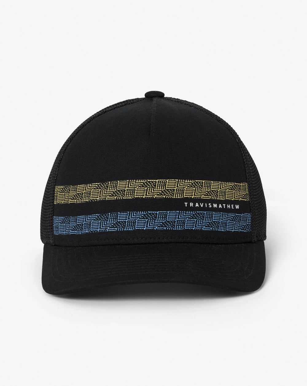 Black Travis Mathew Holding Pattern Snapback Hat