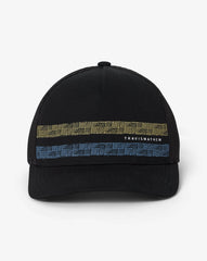 Black Travis Mathew Holding Pattern Snapback Hat