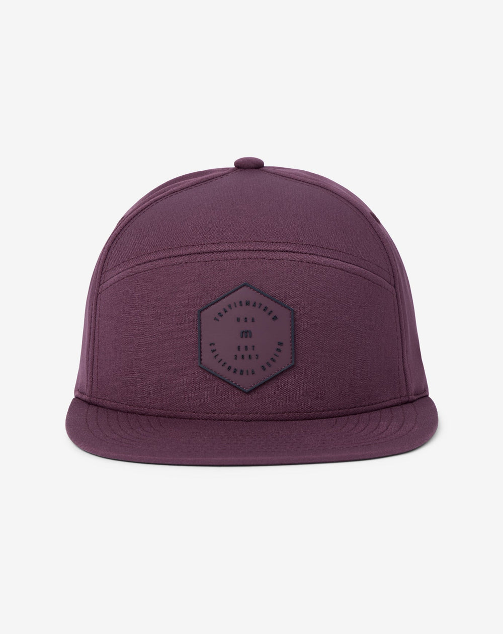 Mauve Wine Travis Mathew Triple Threat Snapback Hat
