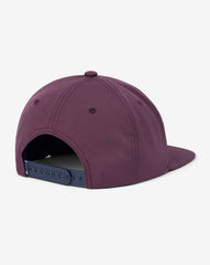 Mauve Wine Travis Mathew Triple Threat Snapback Hat
