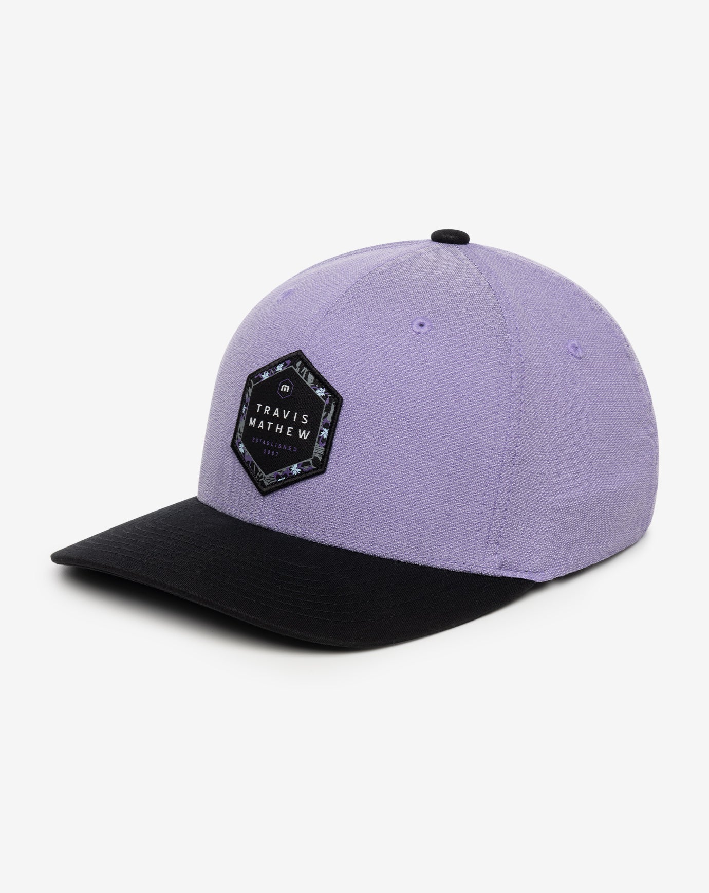 Heather Imperial Travis Mathew Tall Bamboo Fitted Hat