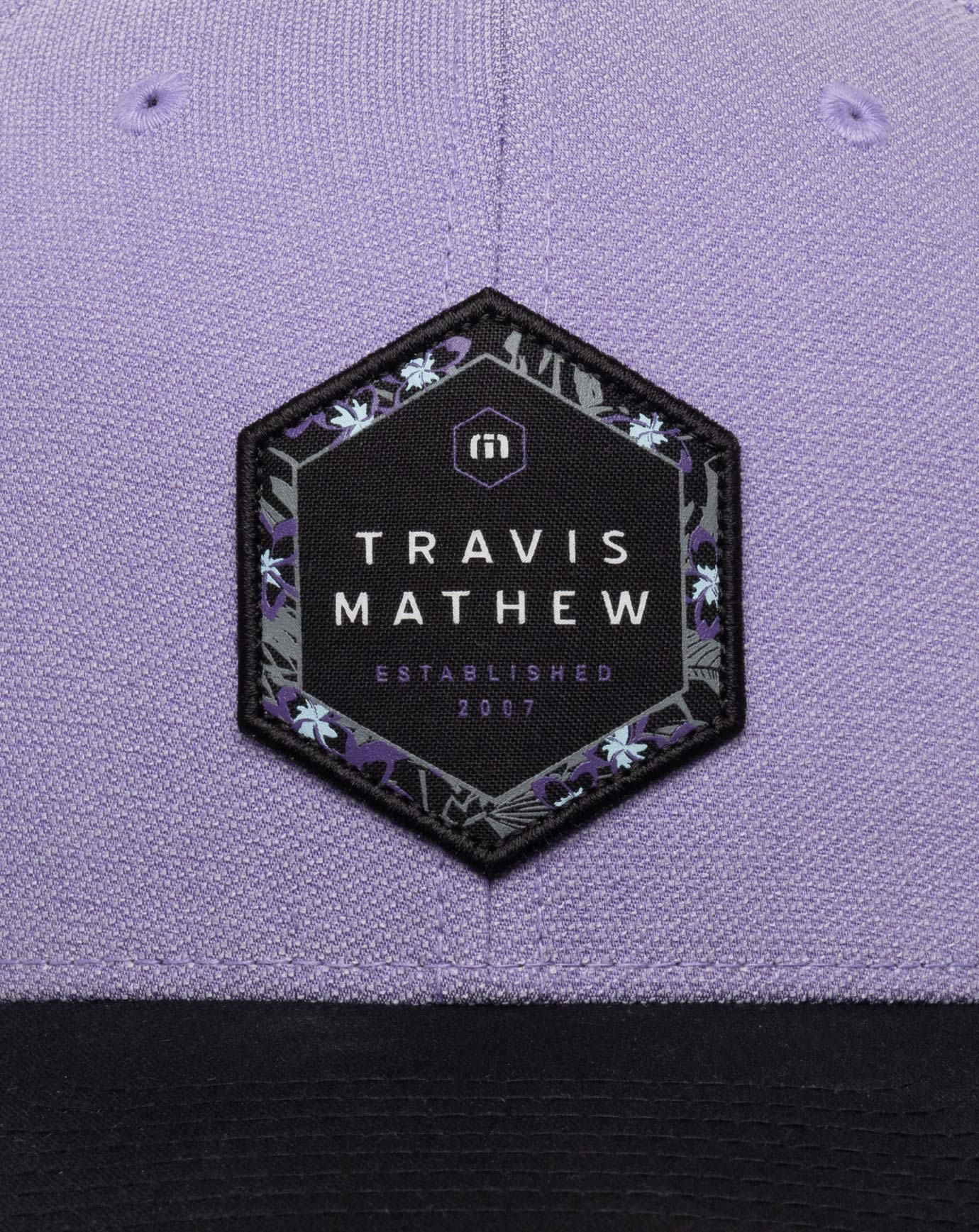 Heather Imperial Travis Mathew Tall Bamboo Fitted Hat