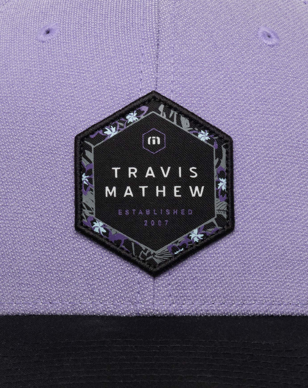 Heather Imperial Travis Mathew Tall Bamboo Fitted Hat