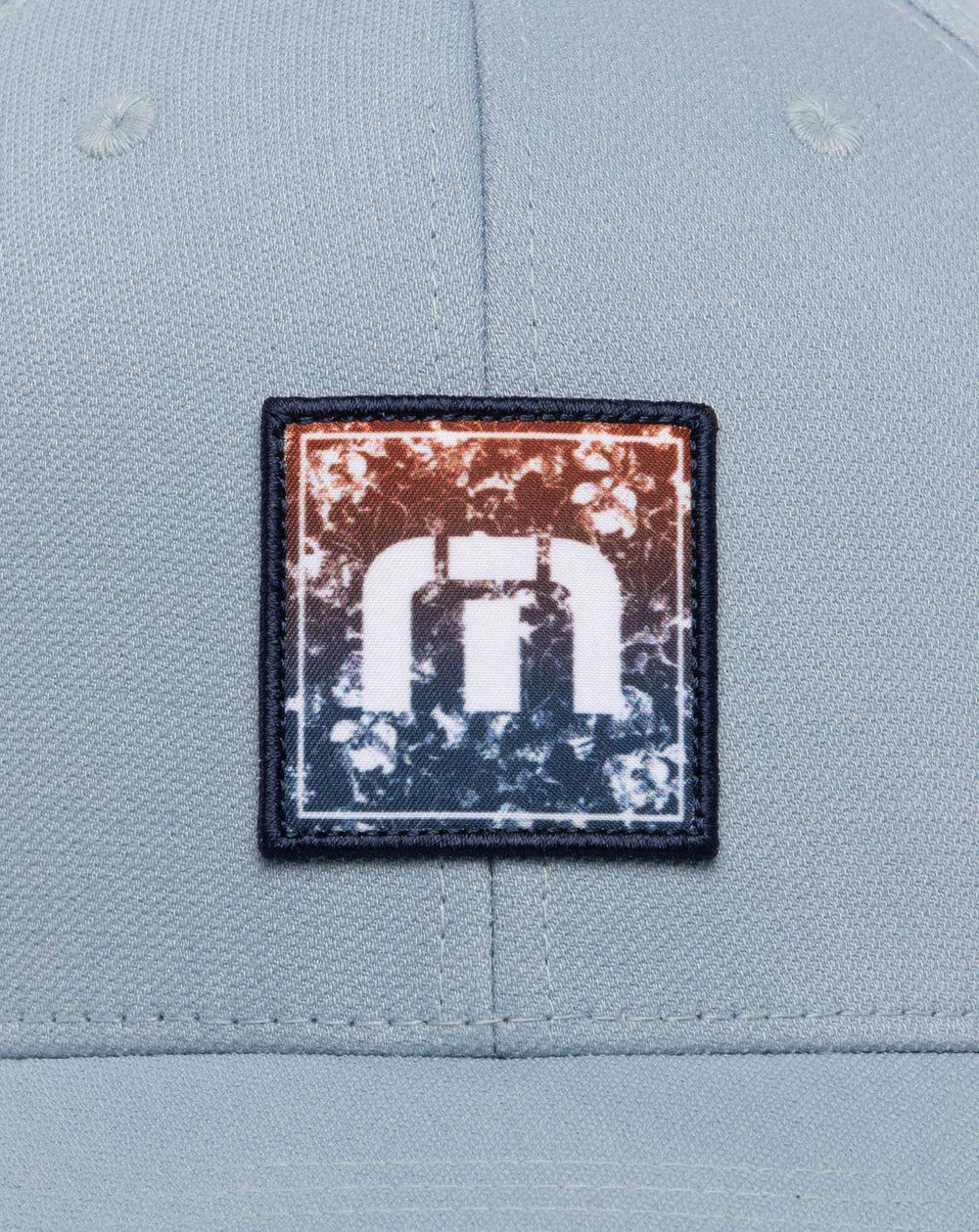 Heather Ash Blue Travis Mathew Table For Two Fitted Hat