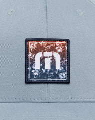 Heather Ash Blue Travis Mathew Table For Two Fitted Hat