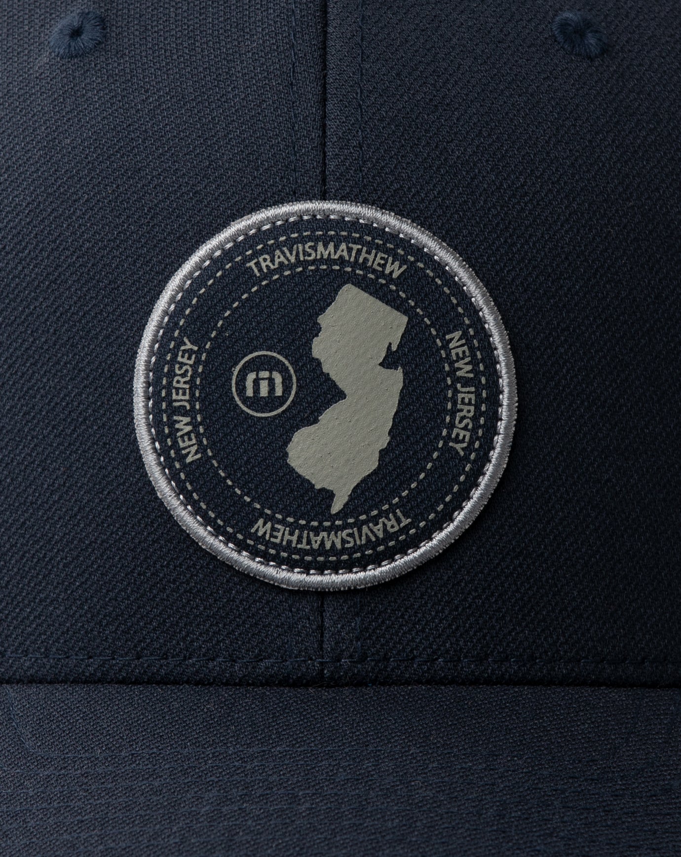Blue Nights Travis Mathew East Coast Time Fitted Hat