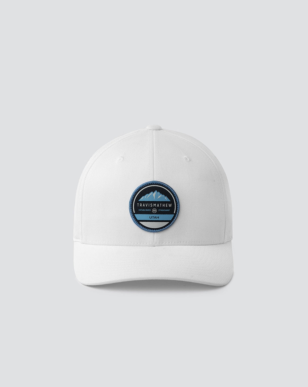 White Travis Mathew Bighorn Fitted Hat