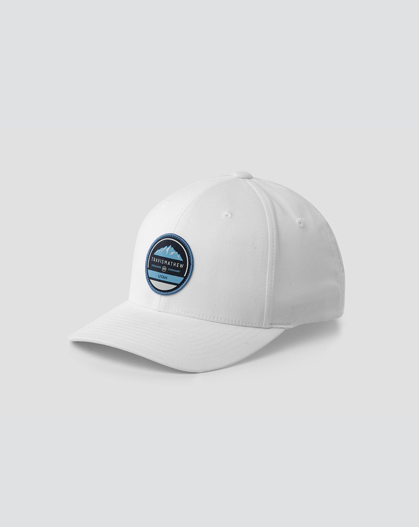 White Travis Mathew Bighorn Fitted Hat