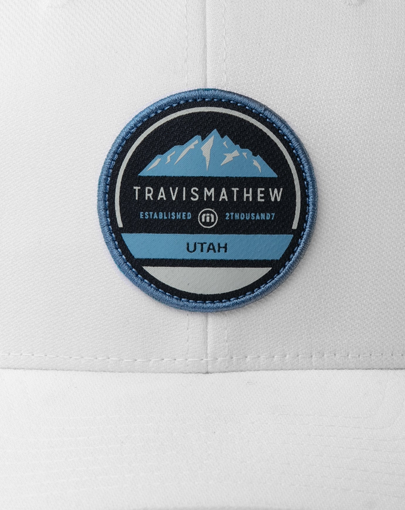 White Travis Mathew Bighorn Fitted Hat