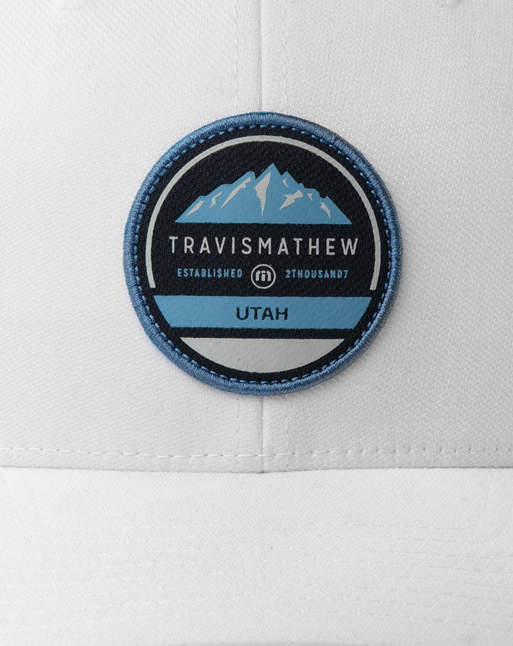 White Travis Mathew Bighorn Fitted Hat