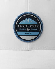 White Travis Mathew Bighorn Fitted Hat