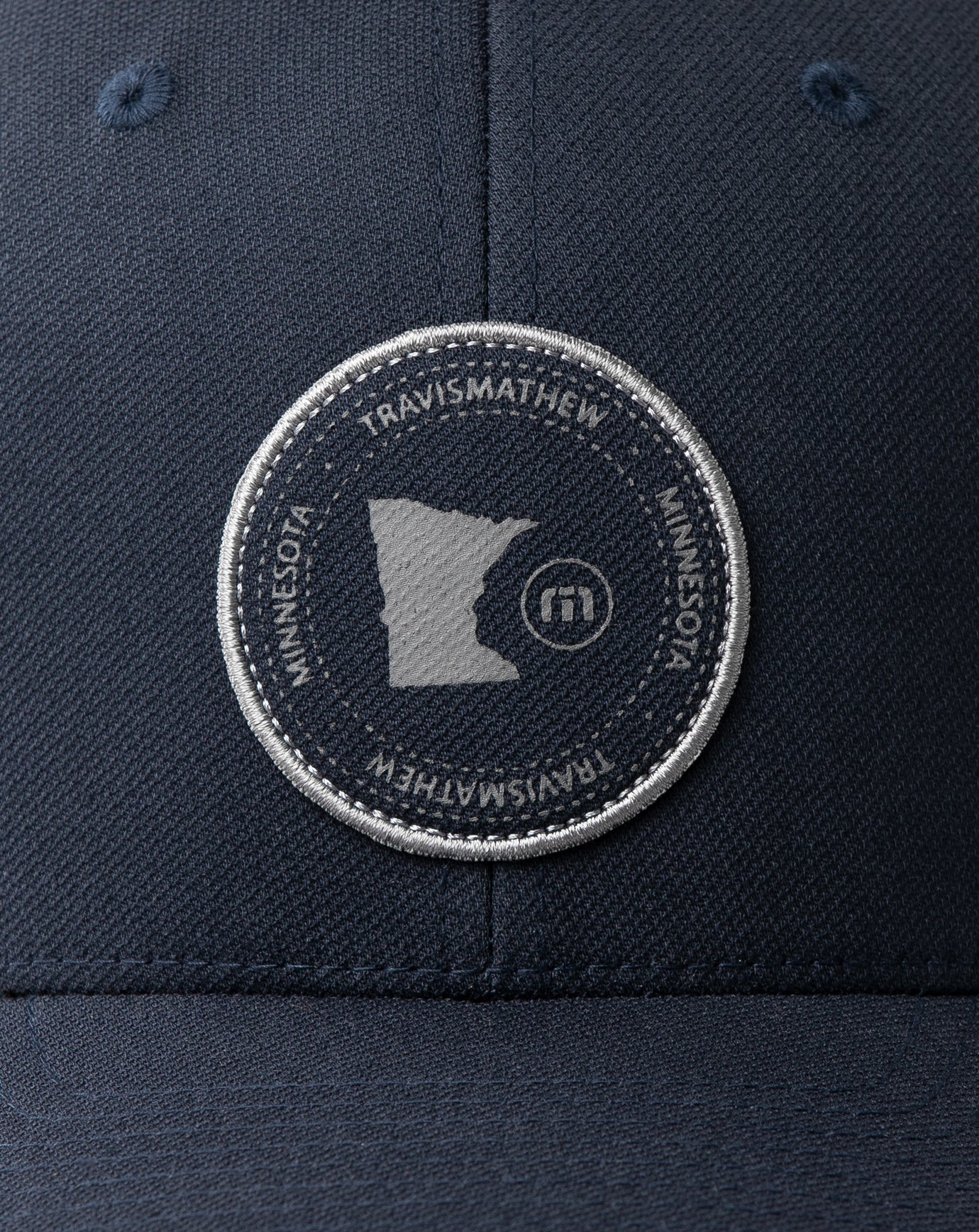Blue Nights Travis Mathew Oh For Sure Fitted Hat
