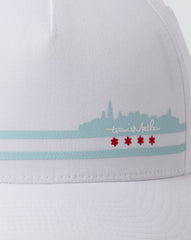 White Travis Mathew Fosse Fitted Hat