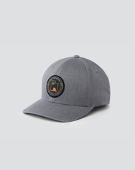 Heather Quiet Shade Travis Mathew Four Corners Fitted Hat