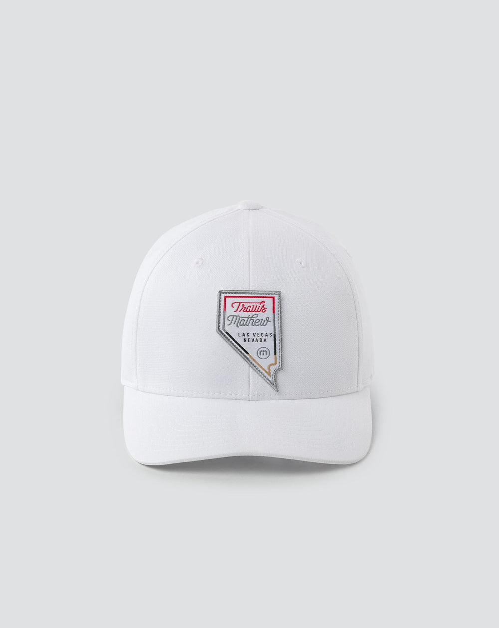 White Travis Mathew Interstate 15 Fitted Hat