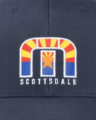 Blue Nights Travis Mathew Angels Window Fitted Hat