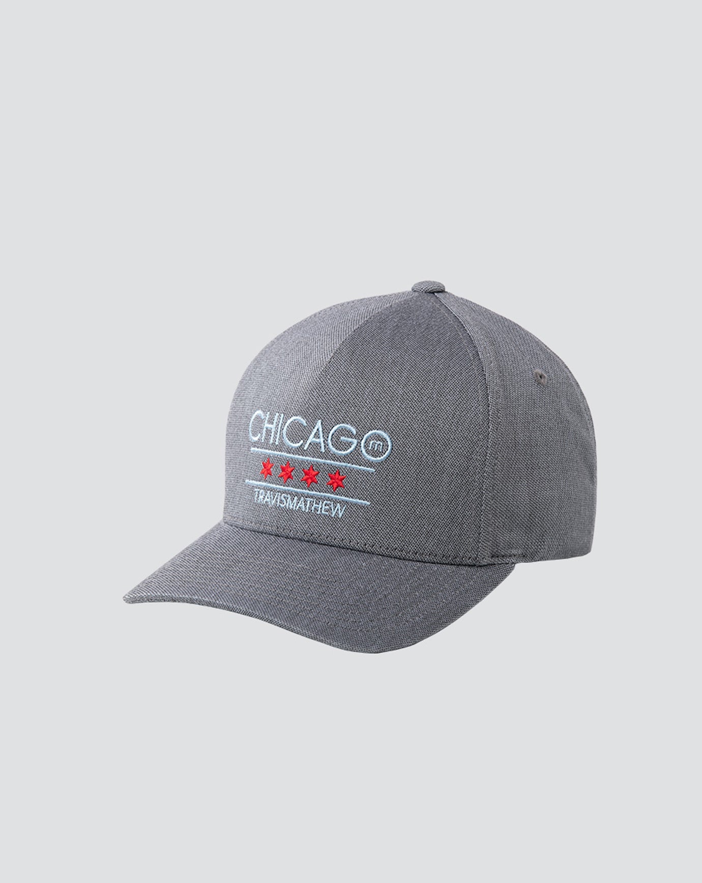 Heather Quiet Shade Travis Mathew South Side Fitted Hat