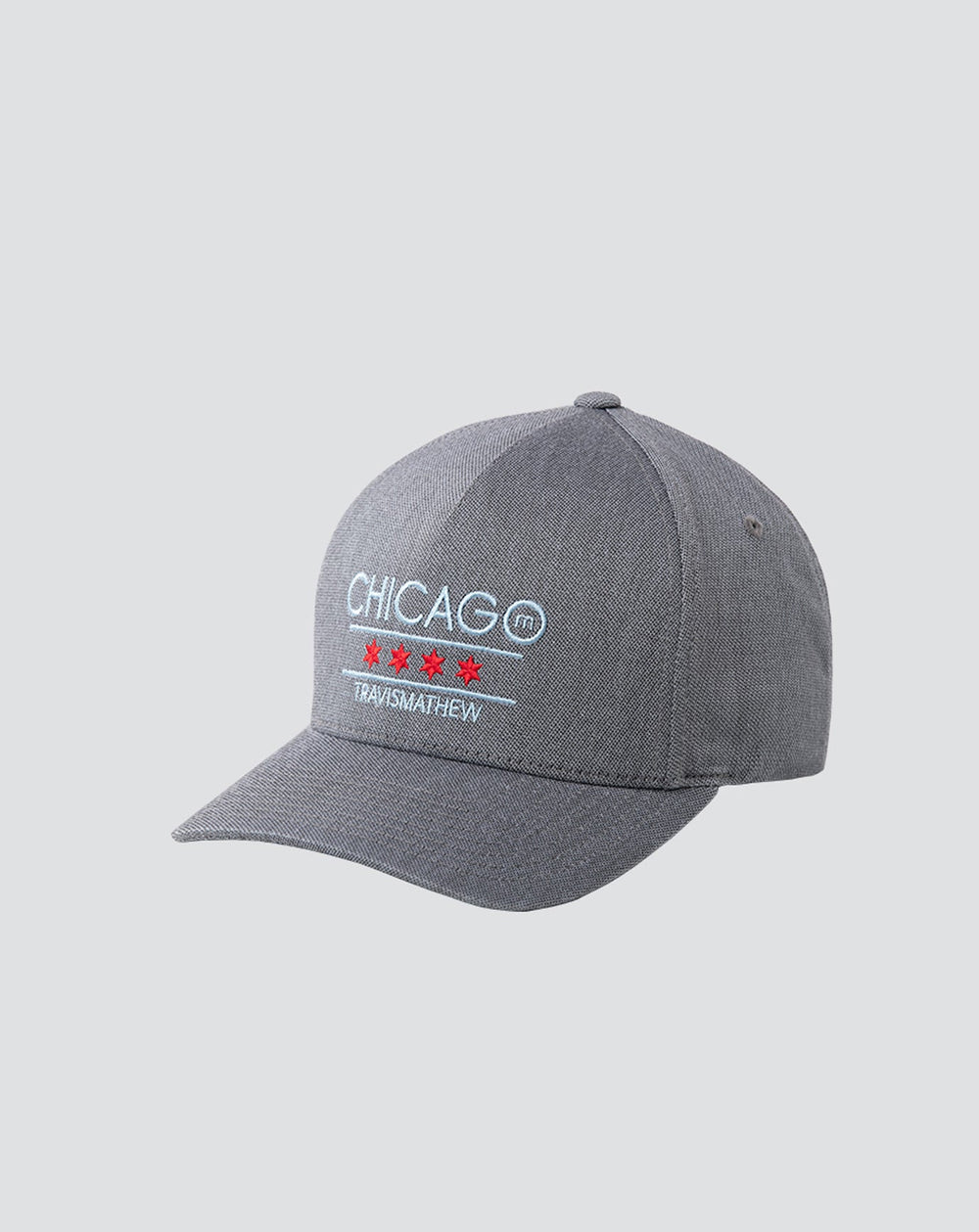 Heather Quiet Shade Travis Mathew South Side Fitted Hat