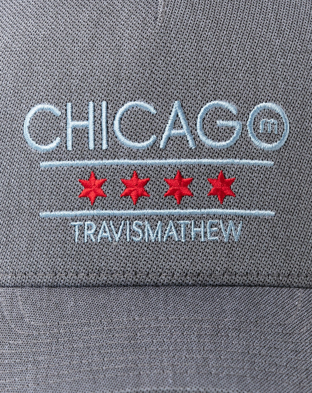 Heather Quiet Shade Travis Mathew South Side Fitted Hat