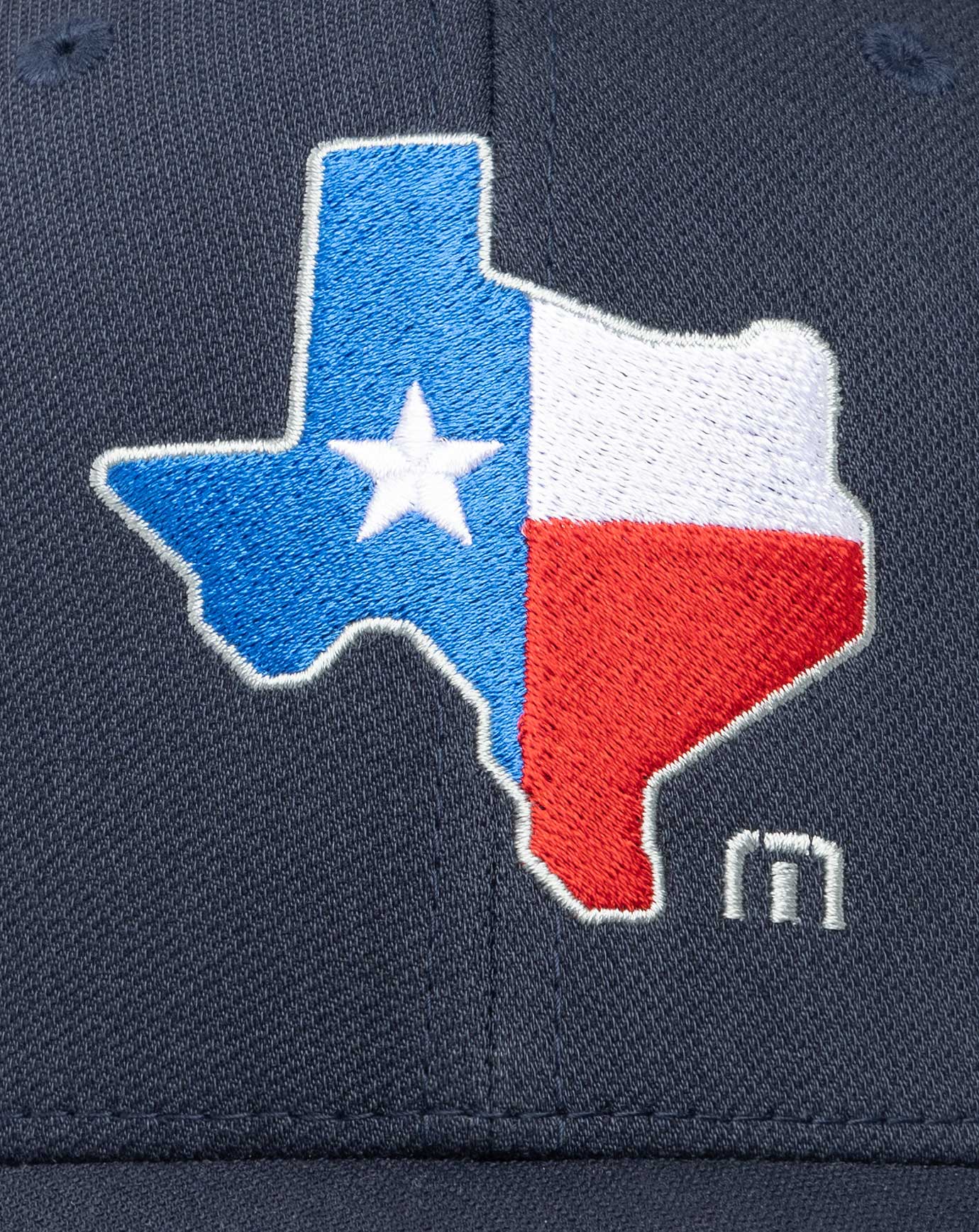 Navy Travis Mathew Bat Watching Fitted Hat