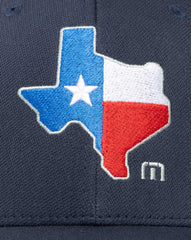 Navy Travis Mathew Bat Watching Fitted Hat