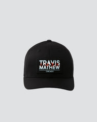 Black Travis Mathew Bulls Take The Court Fitted Hat