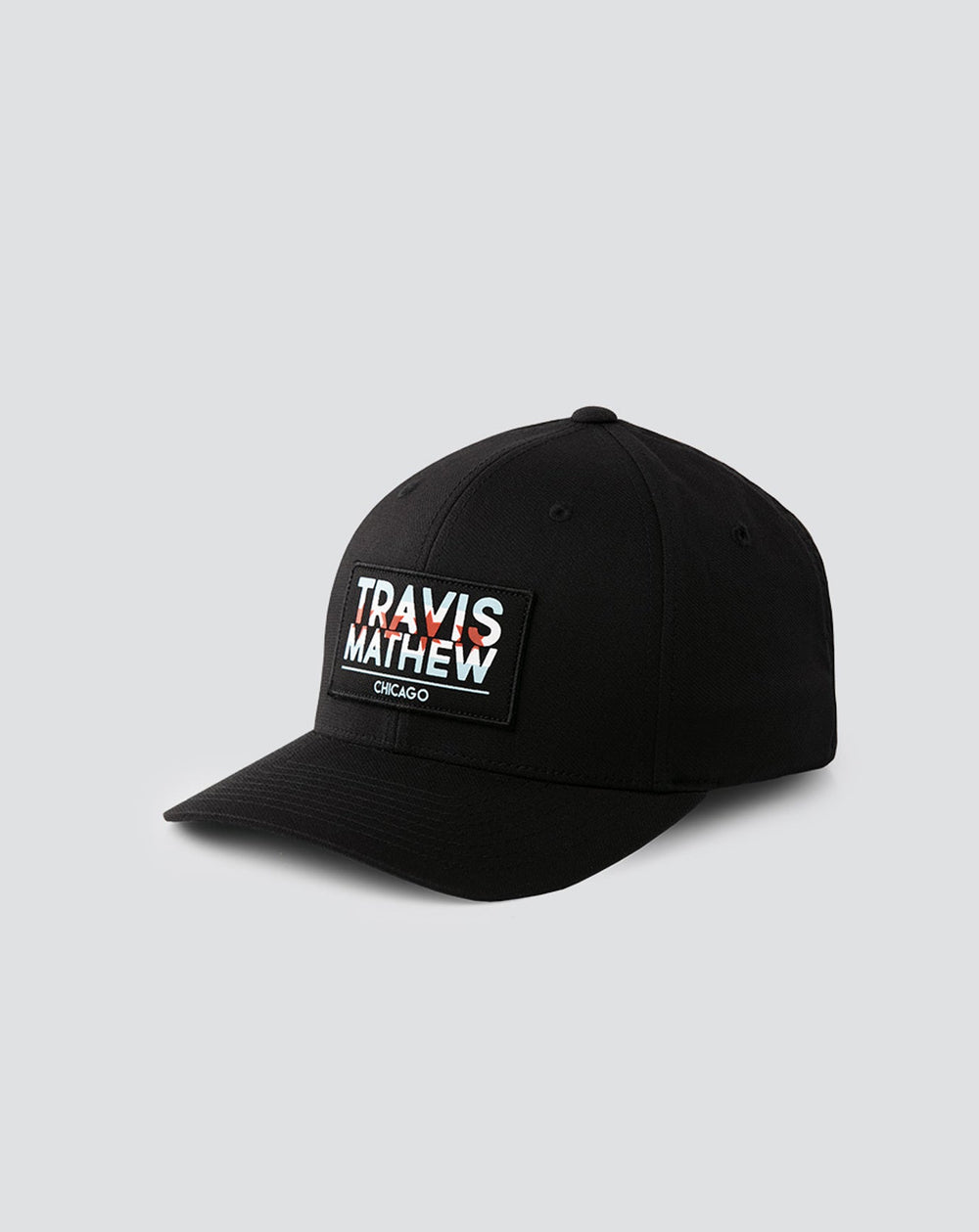 Black Travis Mathew Bulls Take The Court Fitted Hat