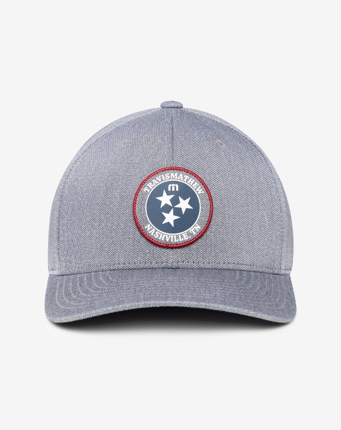 Heather Quiet Shade Travis Mathew Whiskey Neat Fitted Hat
