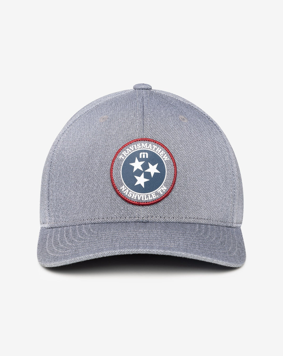 Heather Quiet Shade Travis Mathew Whiskey Neat Fitted Hat