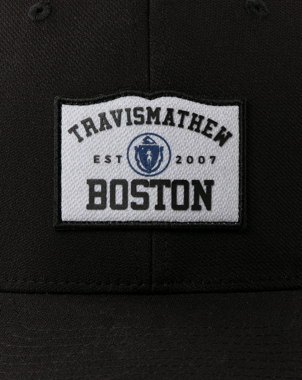 Black Travis Mathew Boylston Fitted Hat