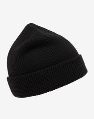 Black Travis Mathew Cloud Waffle Beanie 2.0