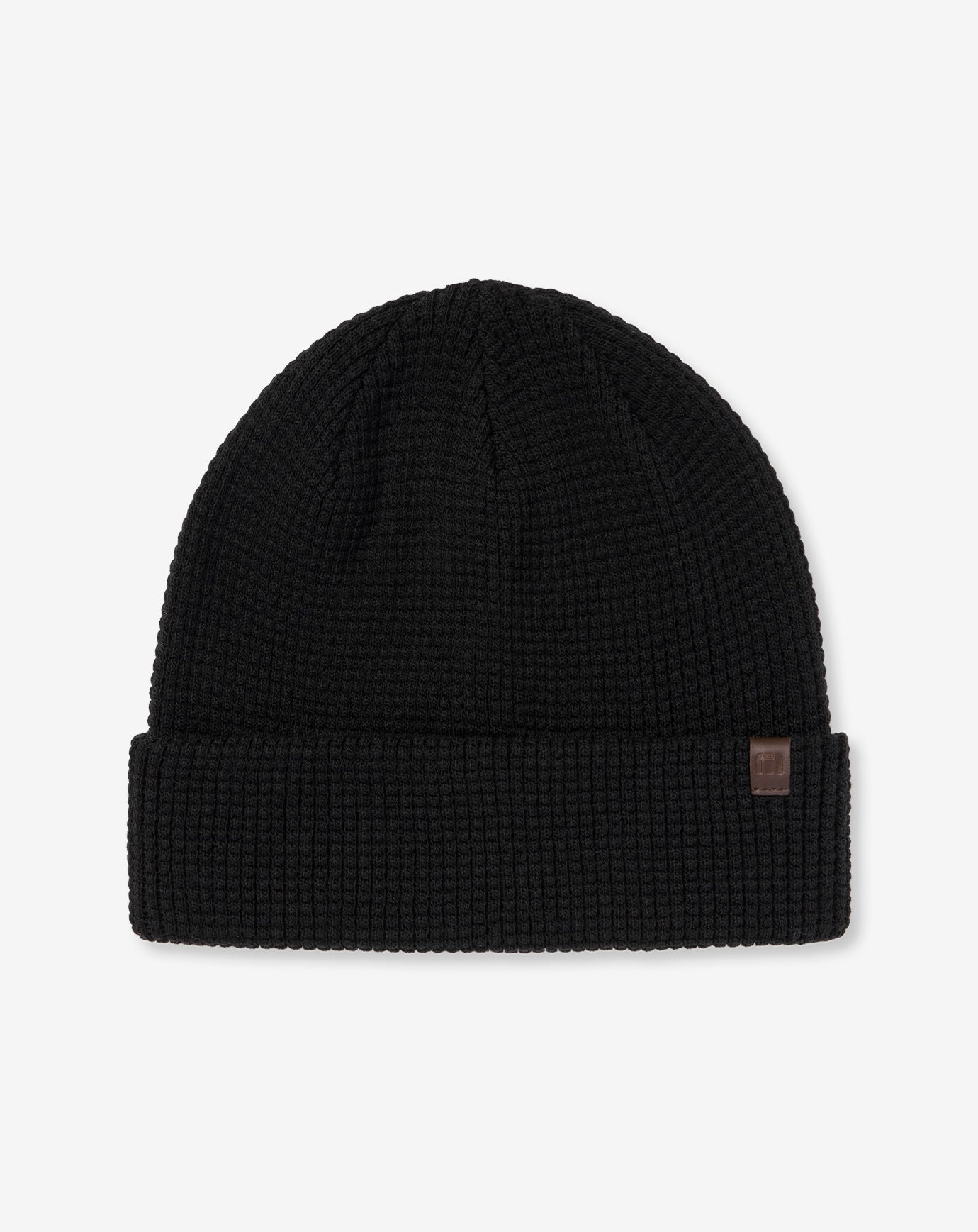 Black Travis Mathew Cloud Waffle Beanie 2.0