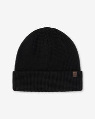 Black Travis Mathew Cloud Waffle Beanie 2.0