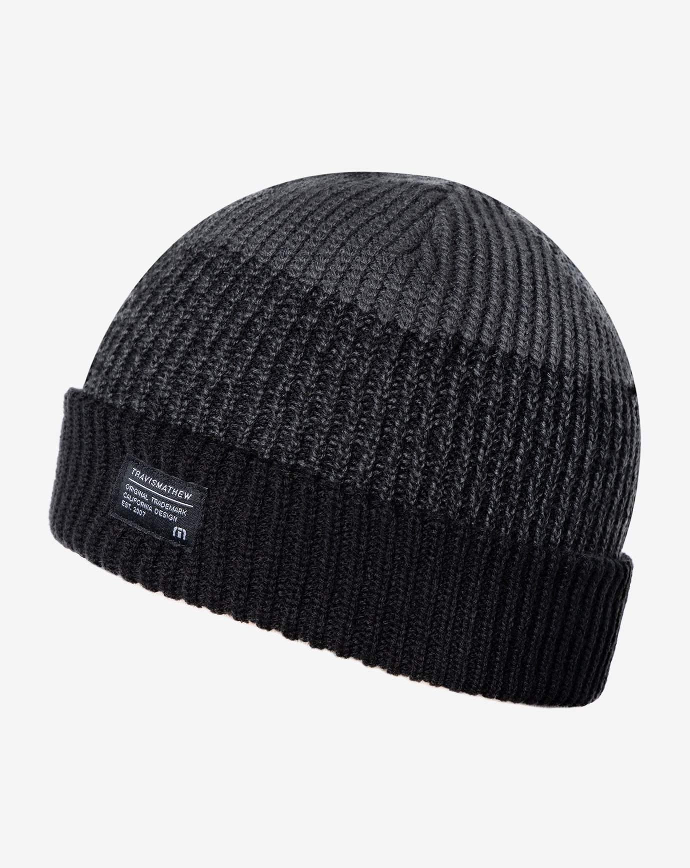 Heather Black Travis Mathew Prevailing Winds Beanie