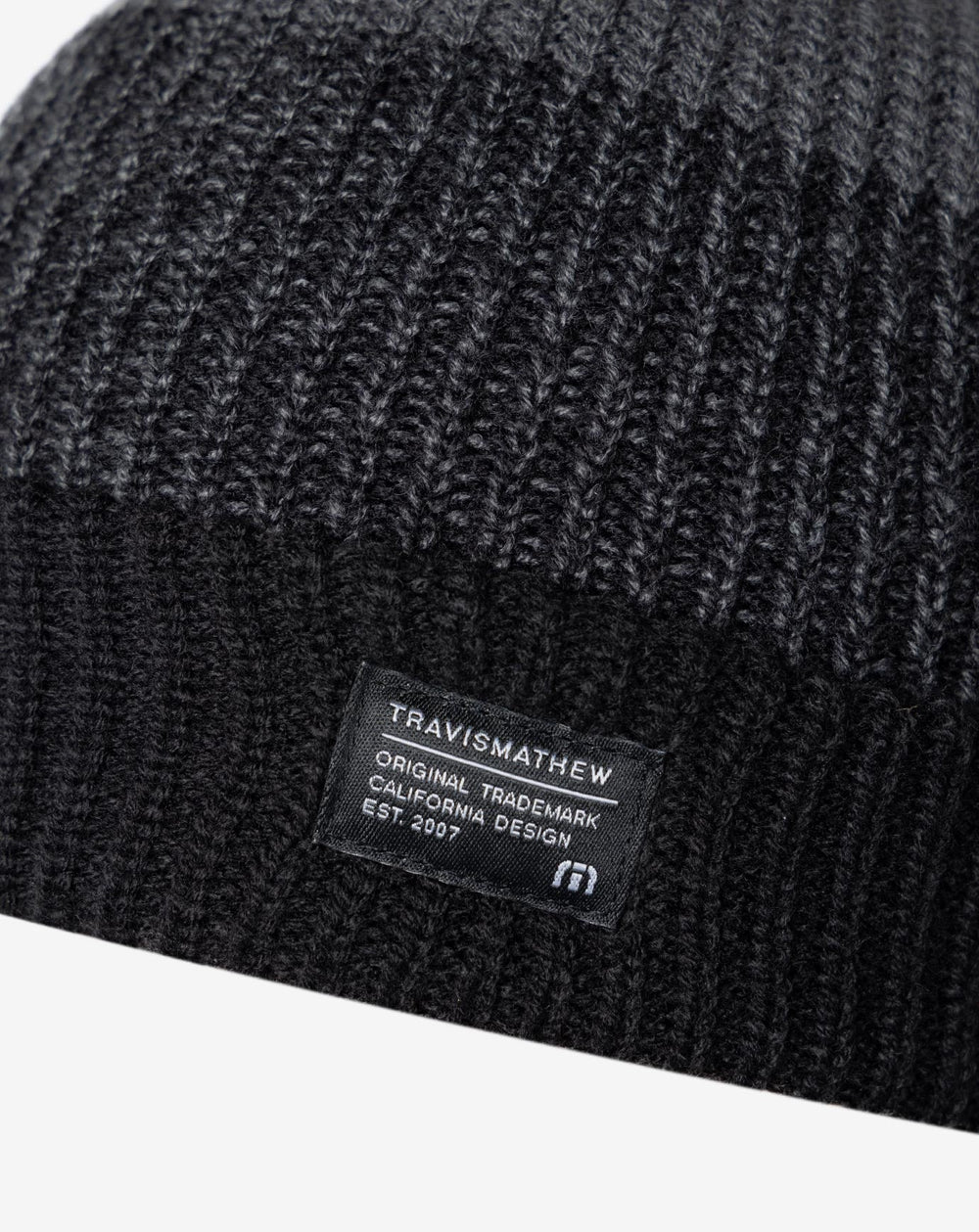 Heather Black Travis Mathew Prevailing Winds Beanie