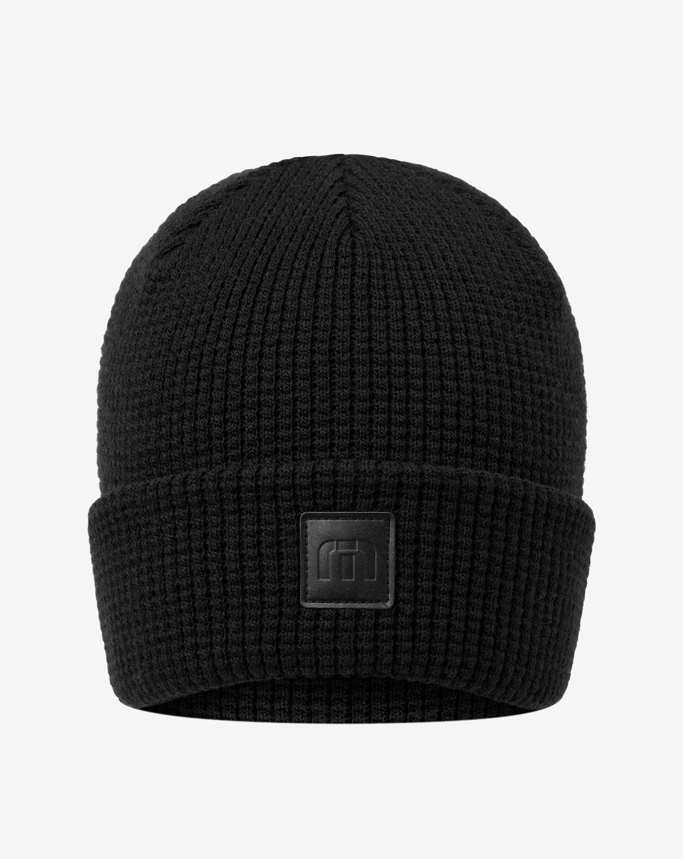Black Travis Mathew Cloud Waffle Beanie