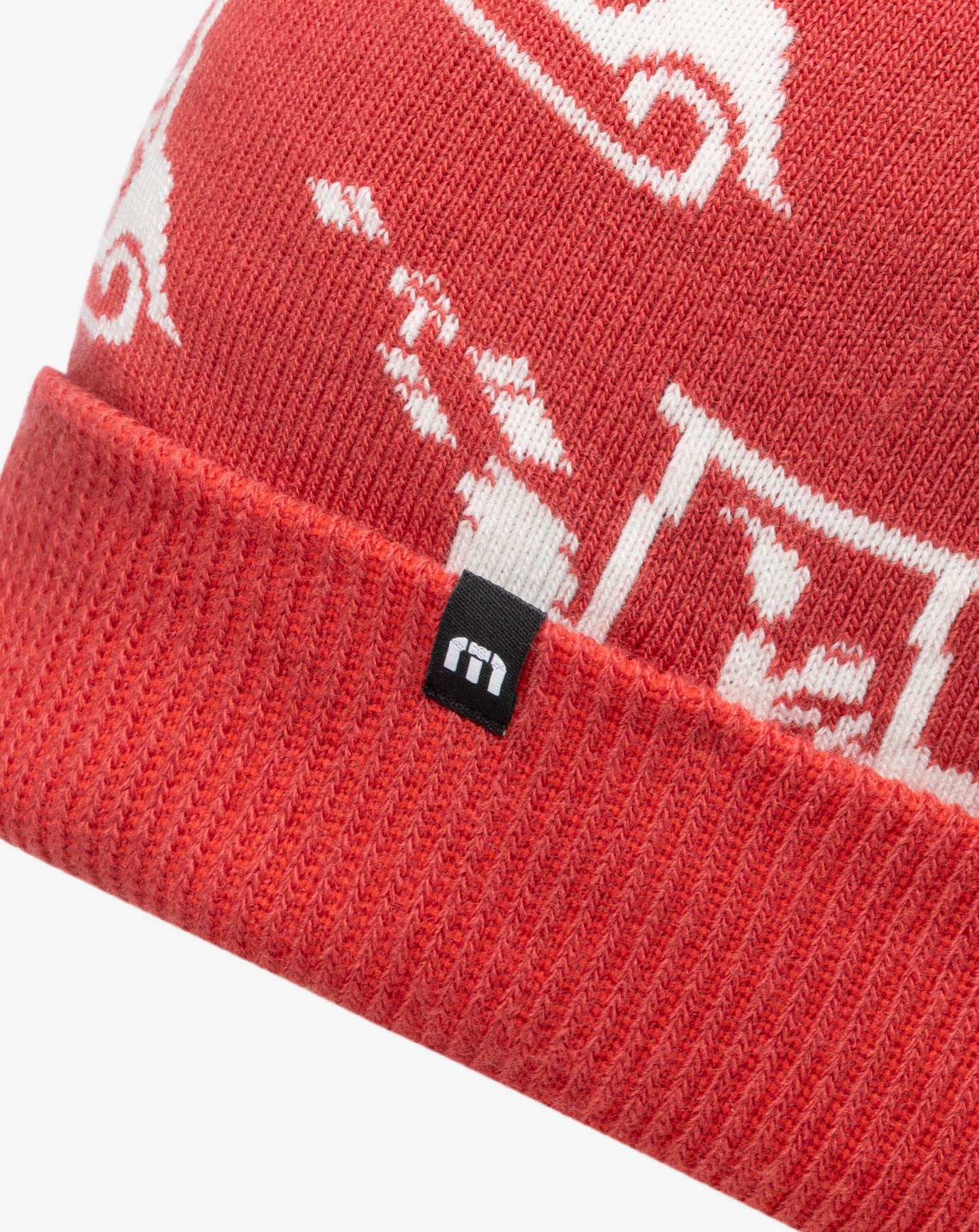 Red Travis Mathew Home Soon Beanie